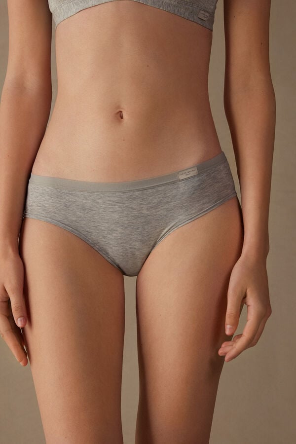 Intimssimi Cozy Panties in Puuvilla Harmaat | QUSUV80310