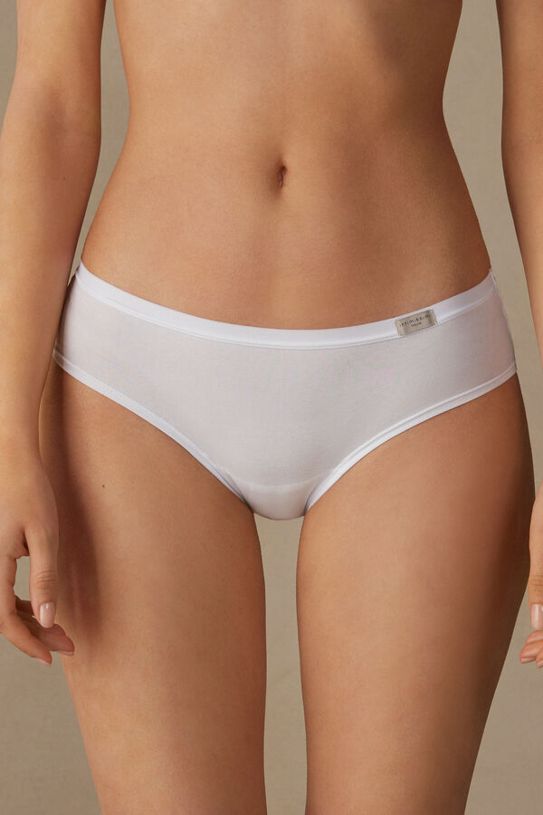 Intimssimi Cozy Panties in Puuvilla Valkoinen | GUSEC60060