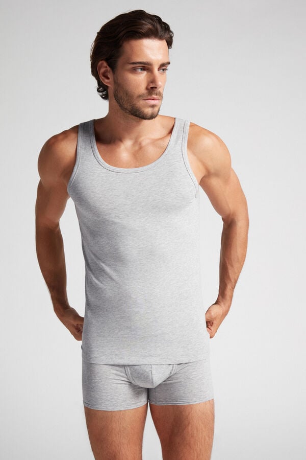 Intimssimi Crew Neck Tank Top Harmaat | USZDE89749