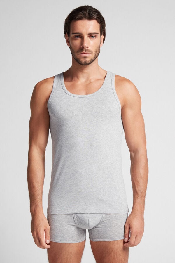 Intimssimi Crew Neck Tank Top Harmaat | USZDE89749