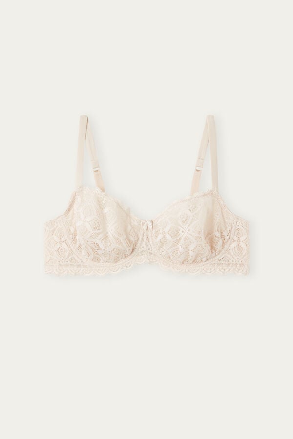 Intimssimi Daniela Balconette Bra in Pitsi Natural | AUSDF41132