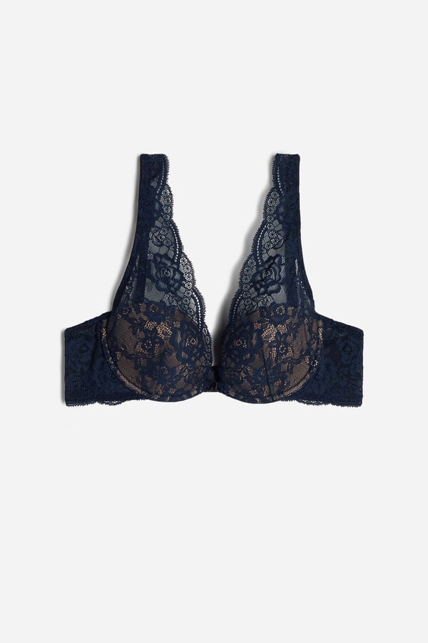 Intimssimi Elena Pitsi Balconette Bra Sininen | USJKU15562