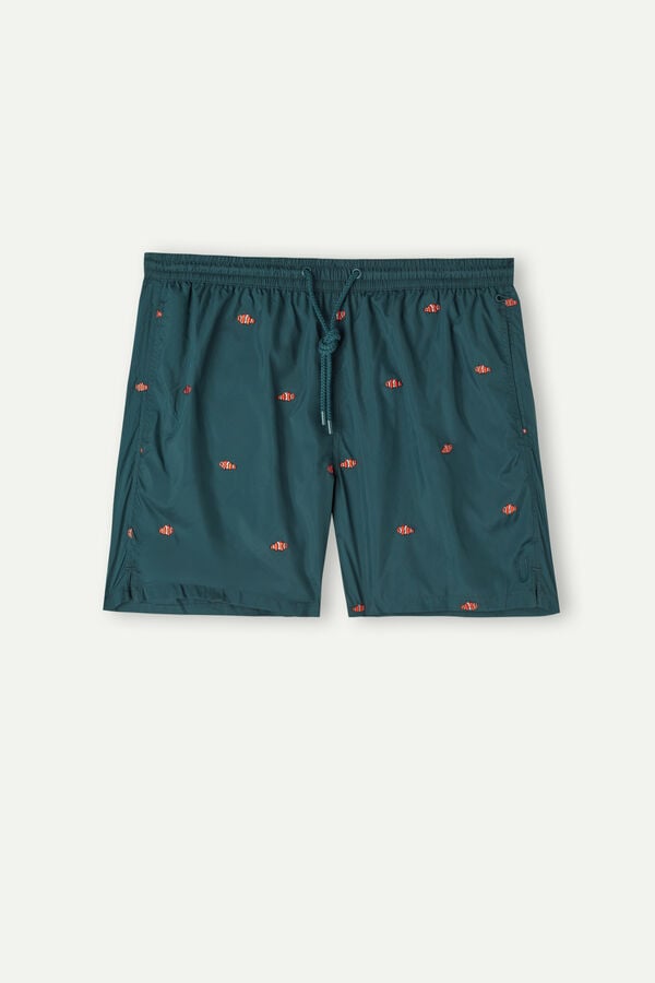 Intimssimi Embroidered Clownfish Swim Trunks Vihreä | USQCS23125