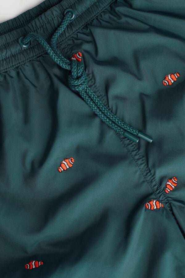 Intimssimi Embroidered Clownfish Swim Trunks Vihreä | USQCS23125