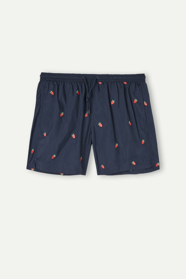 Intimssimi Embroidered Strawberry Swim Trunks Sininen | USJZR89527