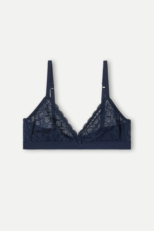 Intimssimi Emma Triangle Bra in Pitsi Sininen | SUSNY11991