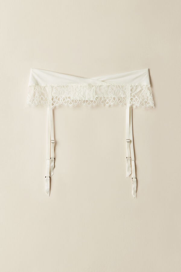 Intimssimi Eternal Love Garter Belt Valkoinen | USJZR17050