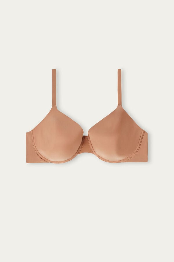 Intimssimi Francesca Ultralight Microfiber Balconette Bra Natural | AUSWC92752