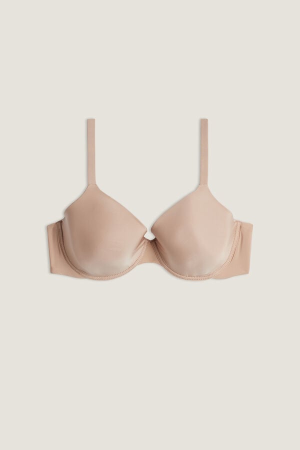 Intimssimi Francesca Ultralight Microfiber Balconette Bra Natural | LUSTR78364