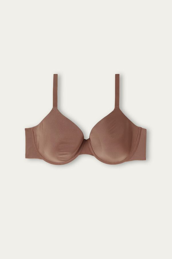 Intimssimi Francesca Ultralight Microfiber Balconette Bra Natural | USQCS66585