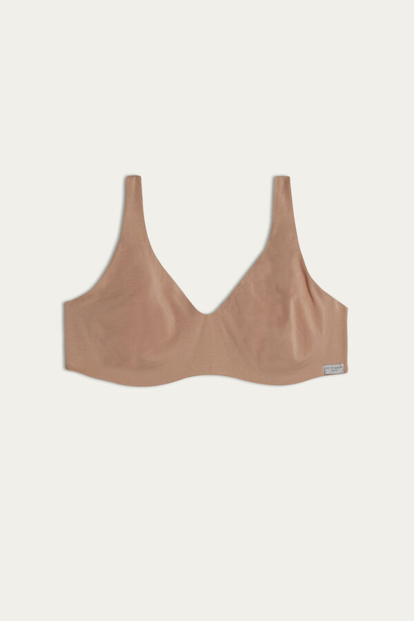 Intimssimi Greta Balconette Bra in Puuvilla Natural | USNEJ57075