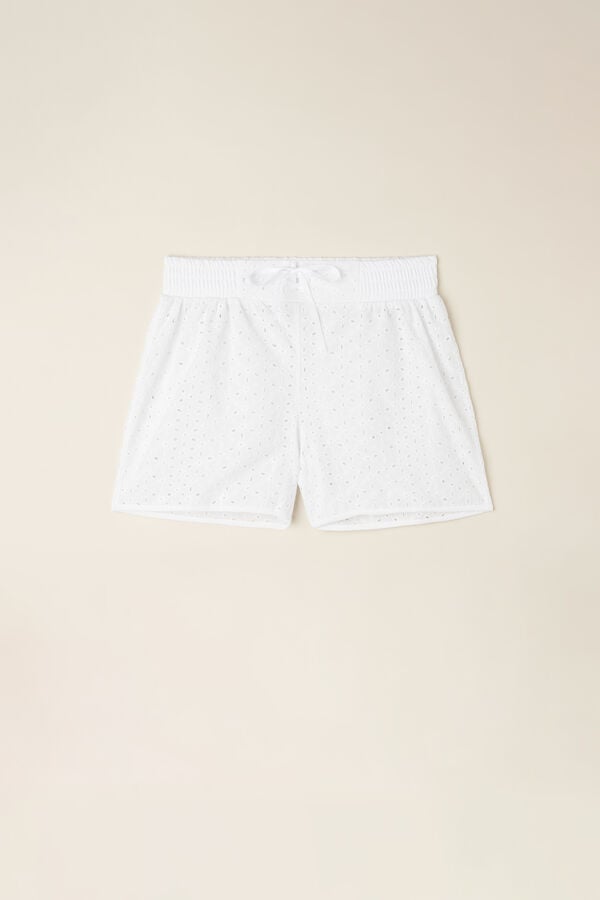 Intimssimi Hello Sunshine Sangallo Pitsi Shorts Valkoinen | USEGJ55251