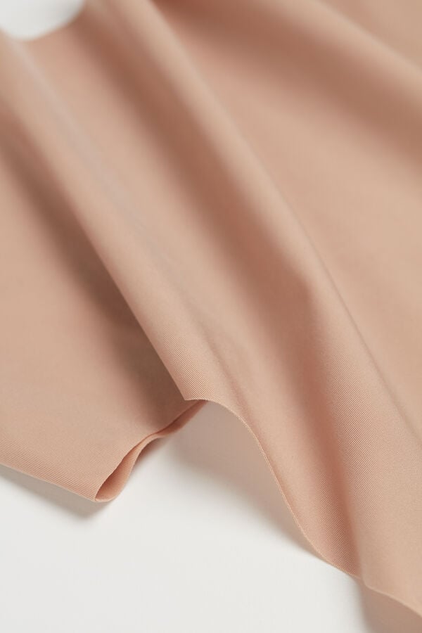 Intimssimi High Vyötärö Ranne in Seamless Ultralight Microfiber Natural | USEAH86379