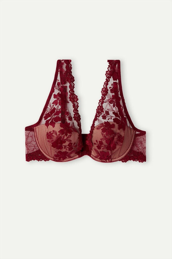 Intimssimi In Full Bloom Elena Balconette Bra Punainen | MUSHR23817