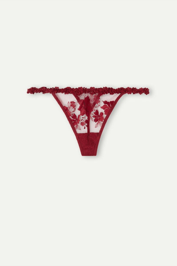 Intimssimi In Full Bloom String Ranne Punainen | USNEJ61805