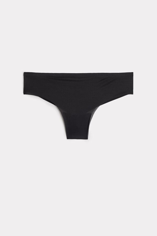 Intimssimi Invisible Touch Brazilian Panties Mustat | USDYB24454