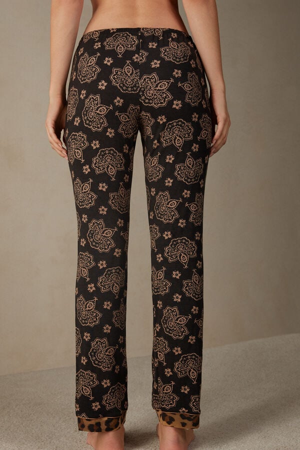 Intimssimi Lady Animalier Modal Pants Print | USXBR93199