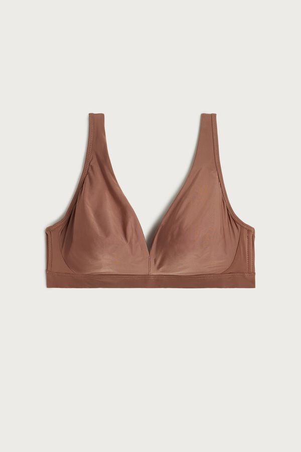 Intimssimi Lara Ultralight Microfiber Triangle Bra Natural | USJZR65509