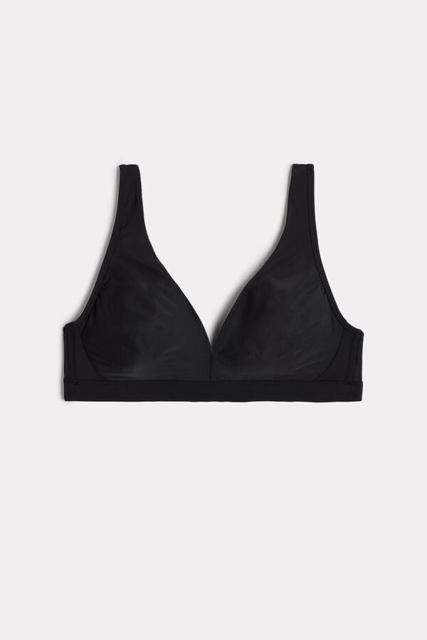 Intimssimi Lara Ultralight Microfiber Triangle Bra Mustat | YUSVQ87430