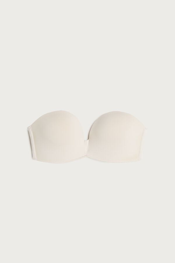 Intimssimi Laura Microfiber Bandeau Bra Natural | SUSNY62612