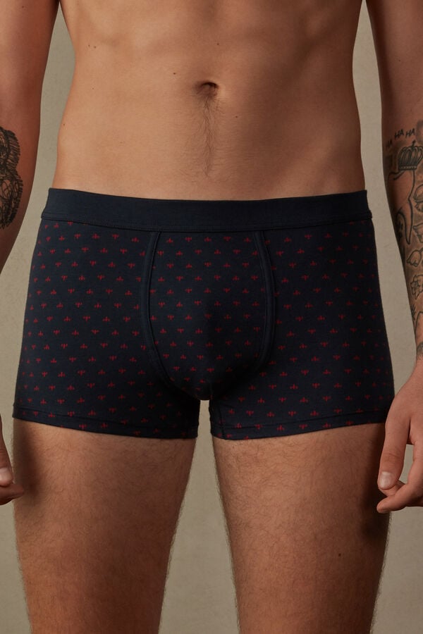 Intimssimi Lily Boxers in Stretch Supima® Puuvilla Sininen | PUSER45432