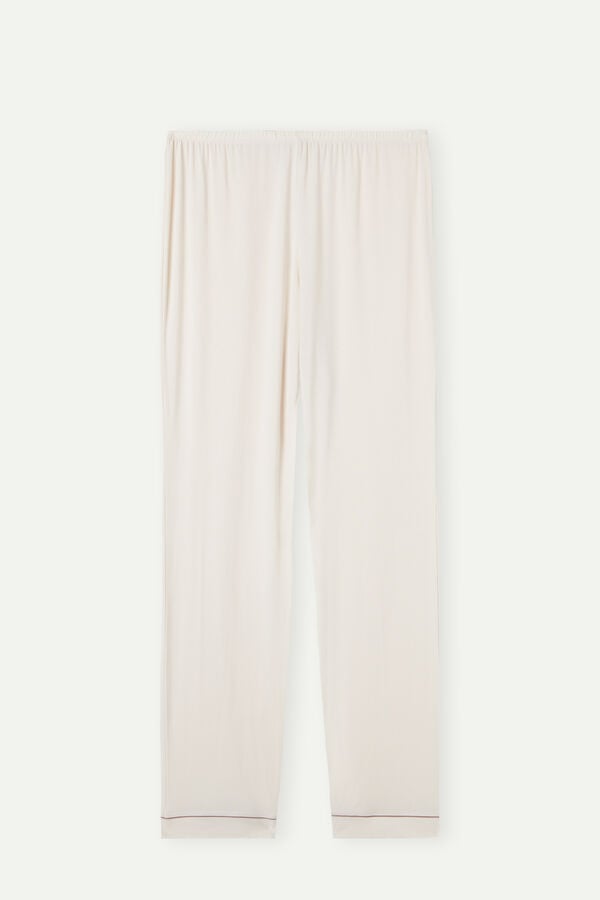 Intimssimi Long Micromodal Trousers Natural | BUSSD33569