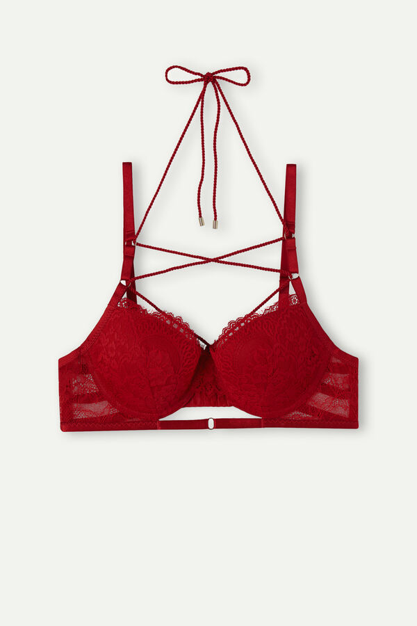 Intimssimi Loosen Heartstrings Sofia Balconette Bra Punainen | FUSHY32826