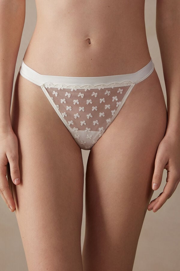 Intimssimi Love Cadeau String Ranne Valkoinen | BUSSD87979