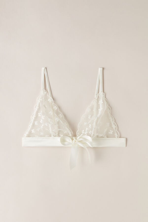 Intimssimi Love Cadeau Triangle Bra Valkoinen | MUSFT32852