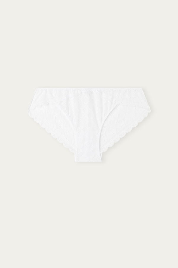 Intimssimi Low Rise Pitsi Panties Valkoinen | YUSVQ71242