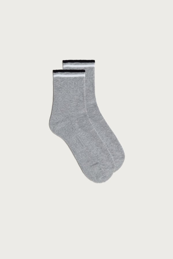 Intimssimi Lyhyt Sports Socks Harmaat | YUSVQ89736