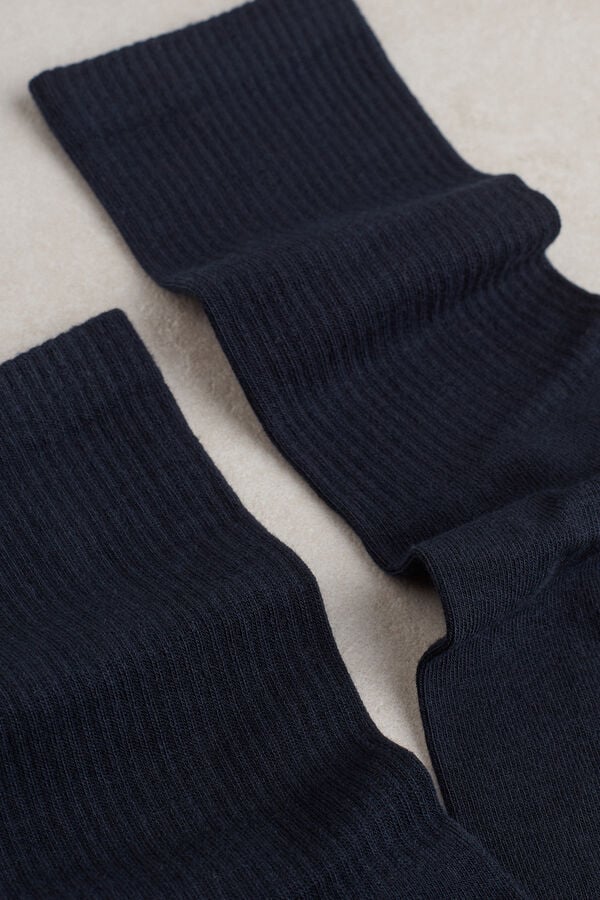 Intimssimi Lyhyt Terrycloth Socks Sininen | FUSUI50685