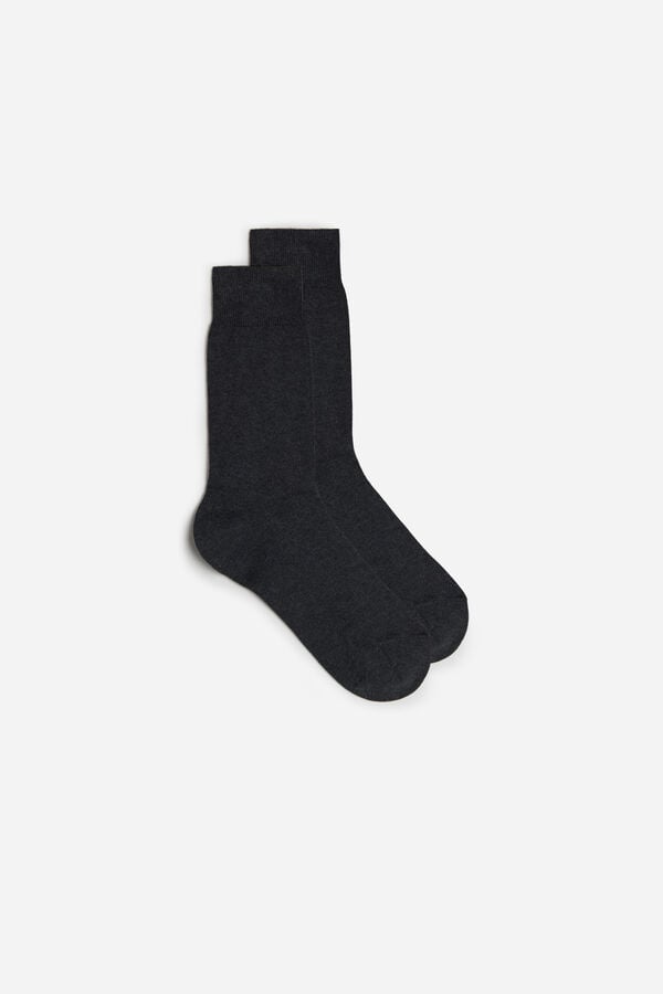 Intimssimi Lyhyt Warm Puuvilla Socks Harmaat | EUSVG46381