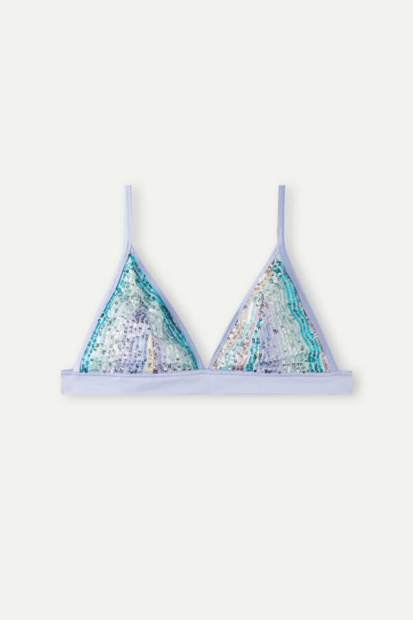 Intimssimi Miami Nights Triangle Bra Sininen | DUSVO54410