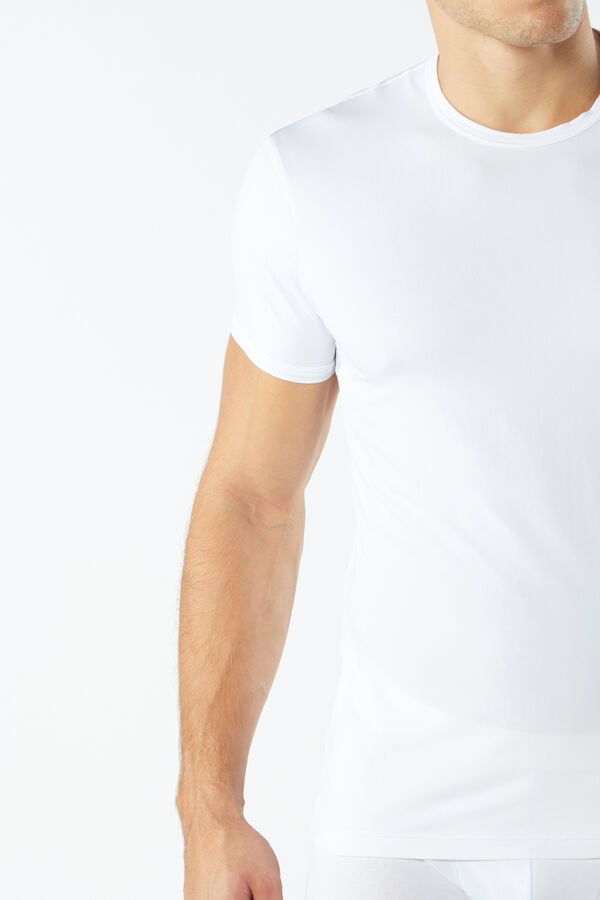 Intimssimi Microfiber T-shirt Valkoinen | EUSVG45054