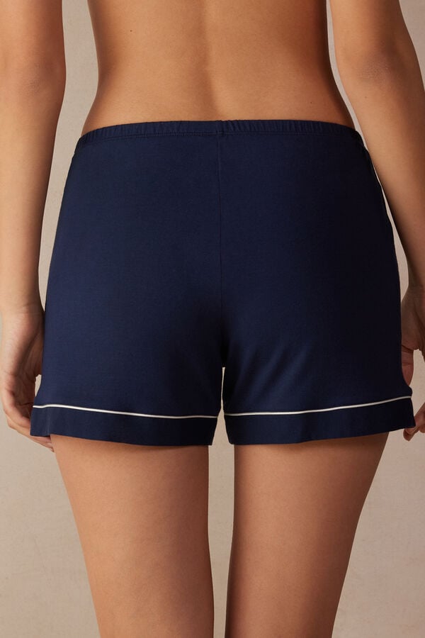 Intimssimi Modal Shorts with Contrast Trim Sininen | USXBR68190