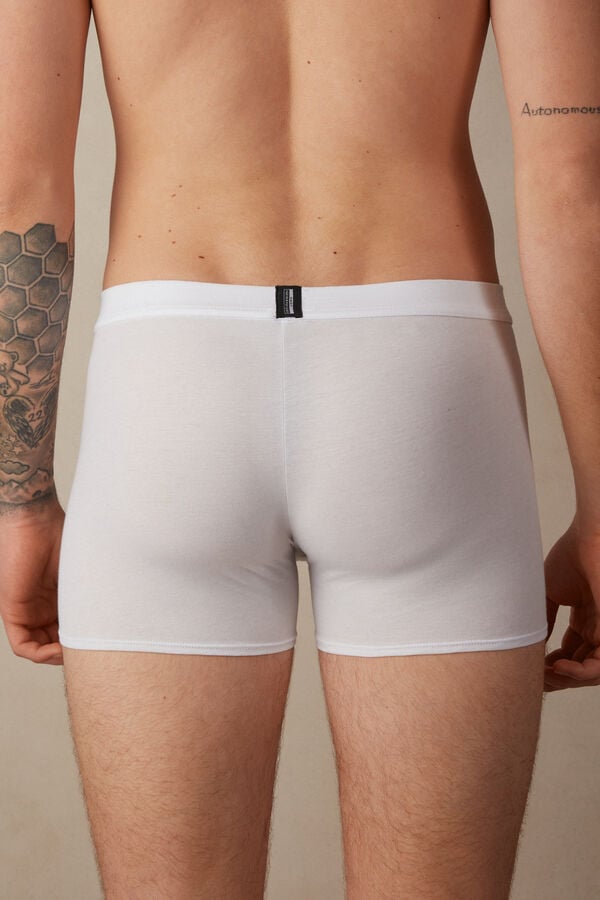 Intimssimi Natural Fresh Supima® Puuvilla Boxers Valkoinen | USXMI94377