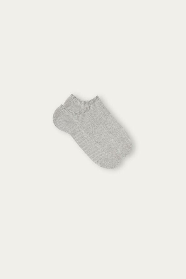 Intimssimi No-show Socks in Terrycloth Harmaat | PUSER28961