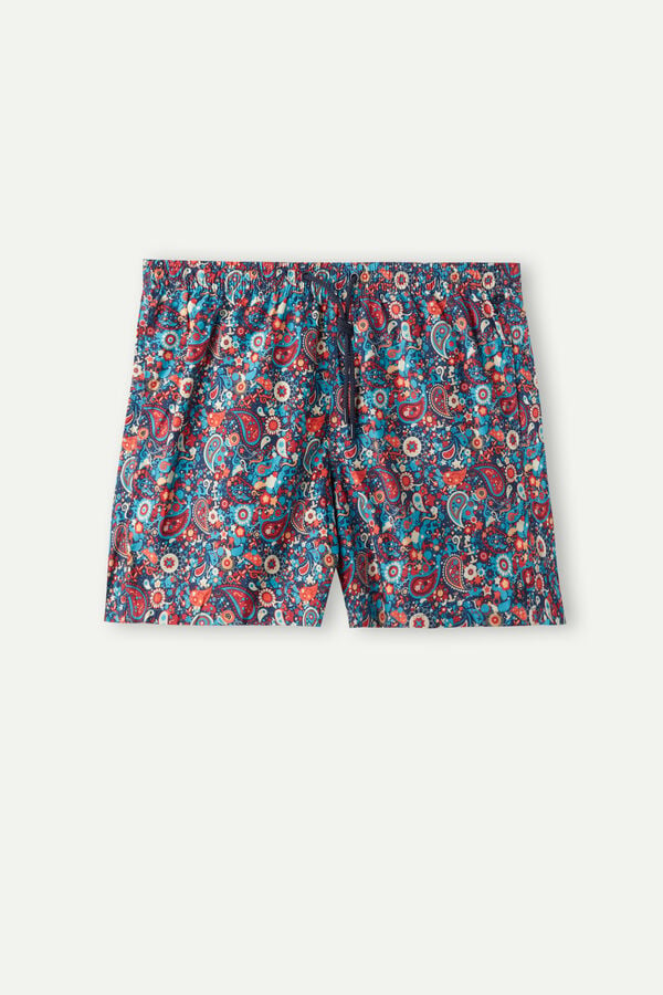 Intimssimi Orange Paisley Print Swim Trunks Monivärinen | UUSTG26714