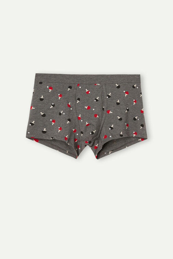 Intimssimi Ping Pong Boxers in Stretch Supima® Puuvilla Harmaat | PUSQX67003