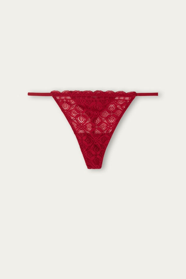 Intimssimi Pitsi String Ranne Punainen | TUSPQ59104