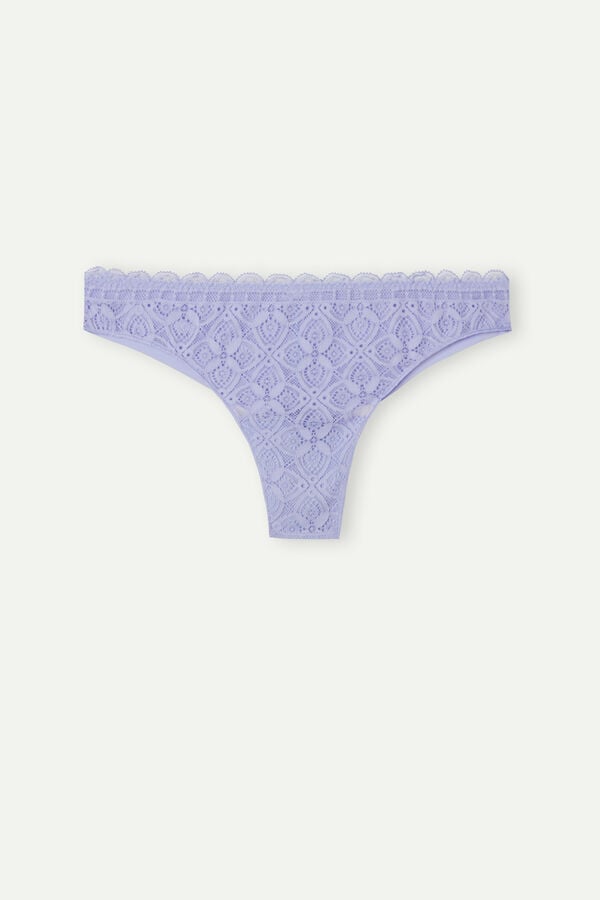 Intimssimi Pitsi and Microfiber Brazilian Violet | LUSTR95094