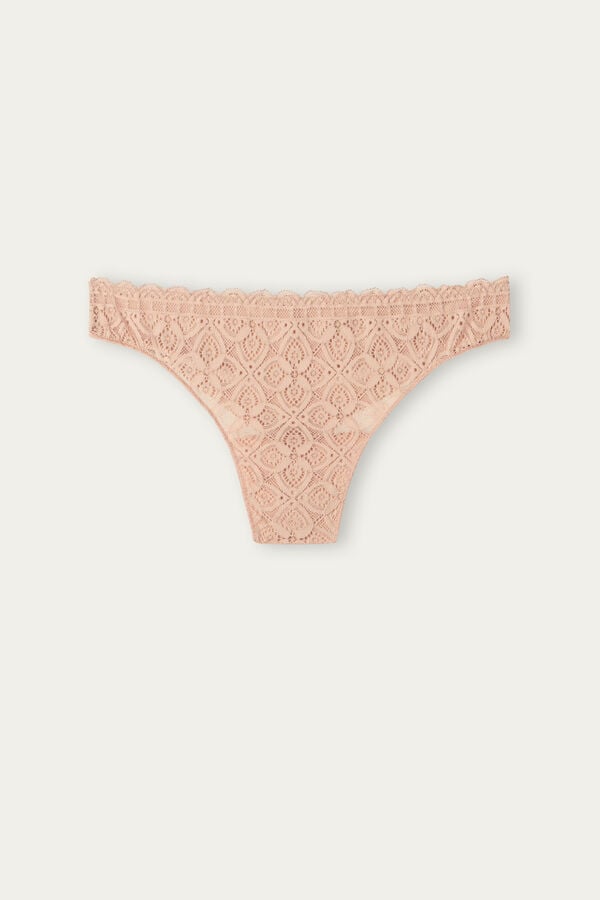 Intimssimi Pitsi and Microfiber Brazilian Natural | MUSHR47012