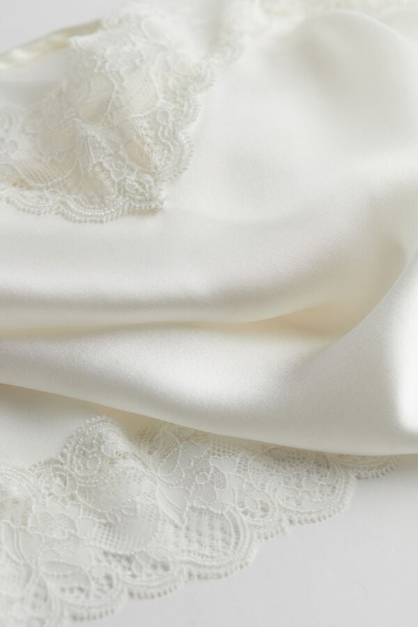 Intimssimi Pitsi and Silk Top Ivory | FUSUI22952