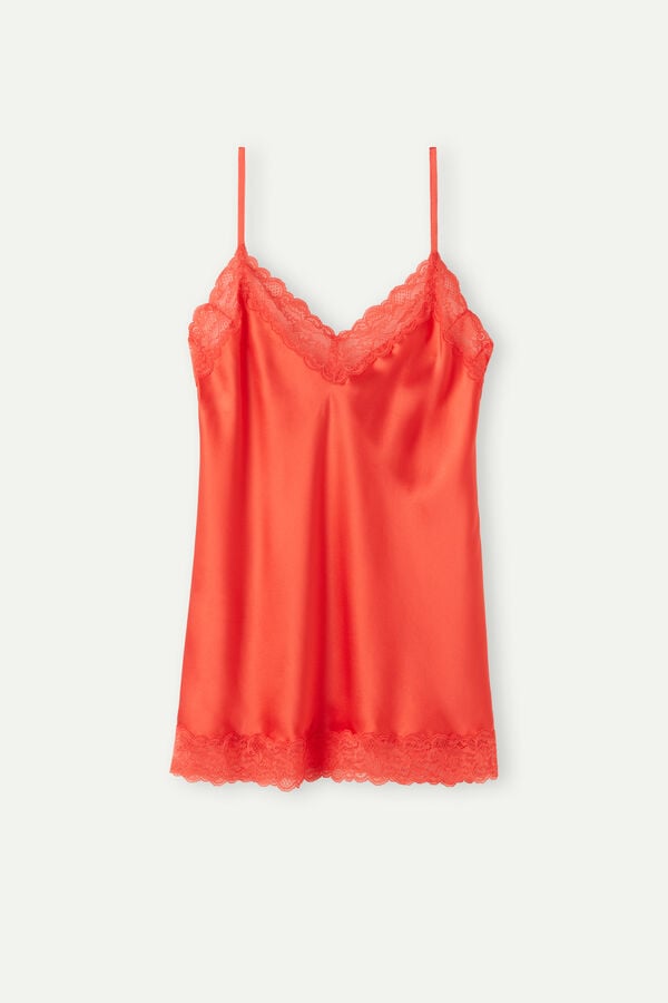 Intimssimi Pitsi and Silk Top Oranssi | BUSSD24663