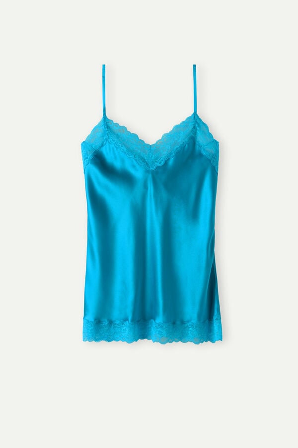 Intimssimi Pitsi and Silk Top Sininen | SUSNY85997