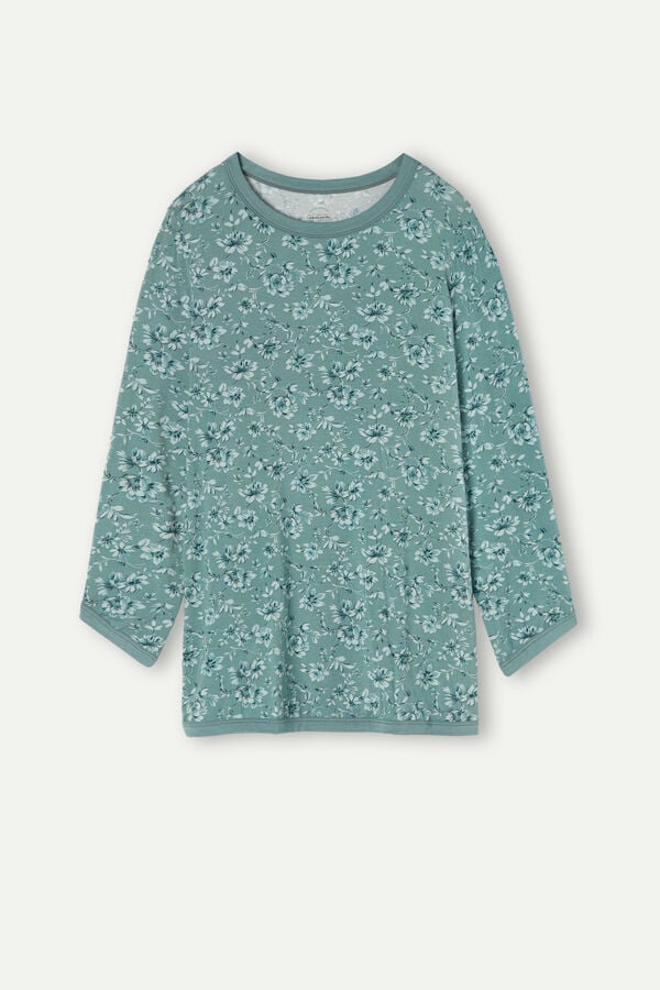 Intimssimi Prairie Bouquet Long Sleeve Top Vihreä | USZPD34342