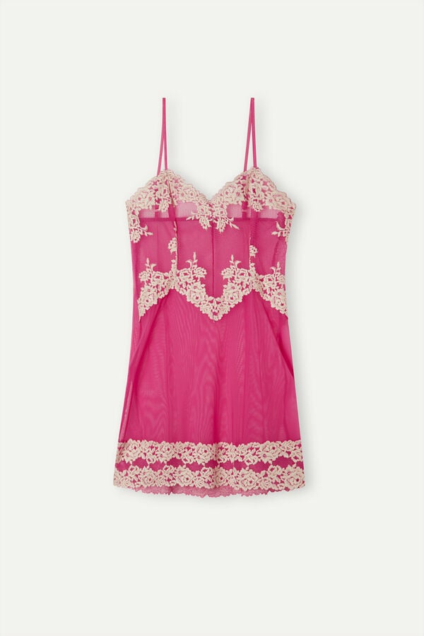 Intimssimi Pretty Flowers Babydoll Pinkki | PUSER22998