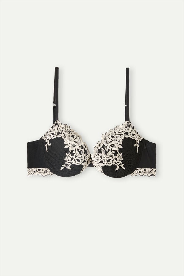 Intimssimi Pretty Flowers Bellissima Push-up Bra Monivärinen | USXMI89995