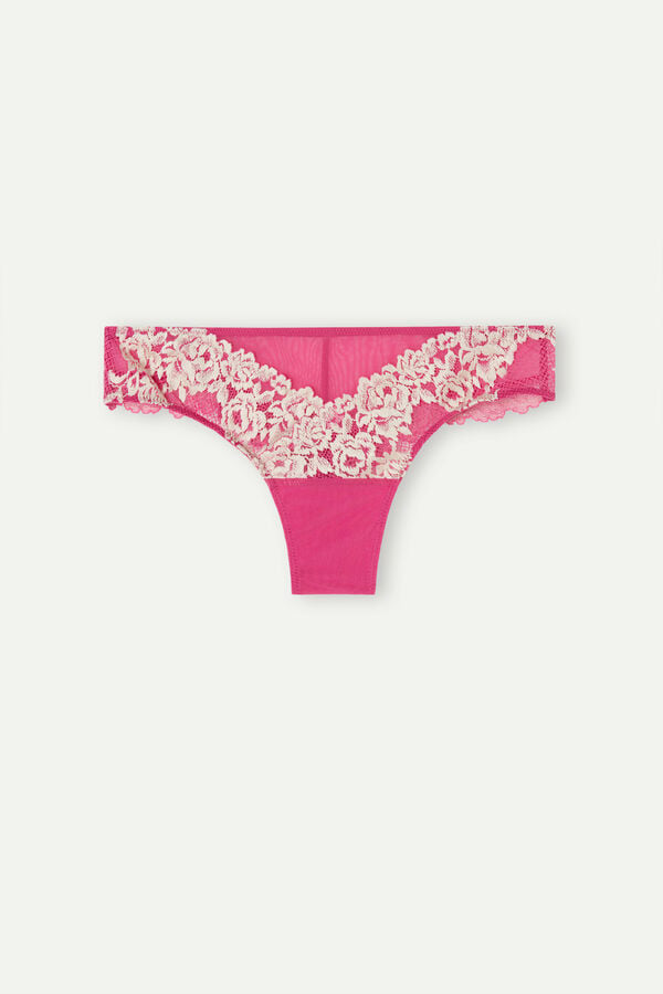 Intimssimi Pretty Flowers Brazilian Pinkki | FUSUI72581